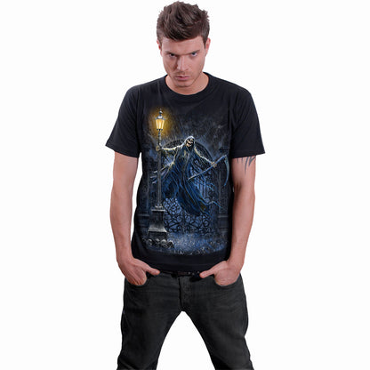 REAPING IN THE RAIN - T-Shirt Black