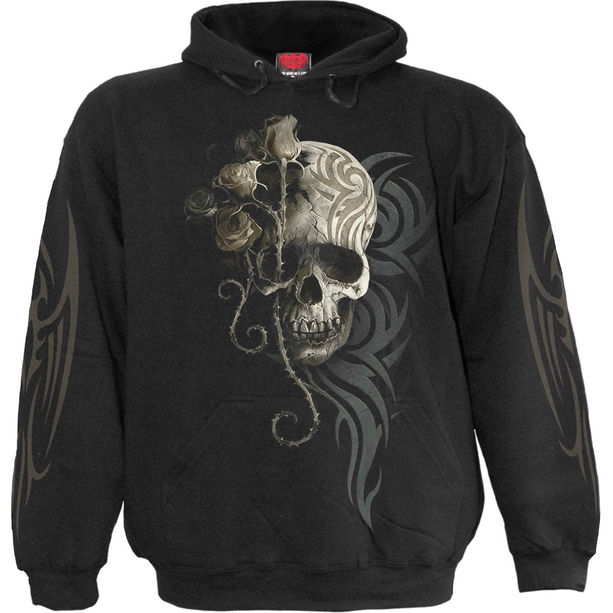 DARK ANGEL - Hoody Black - Spiral USA