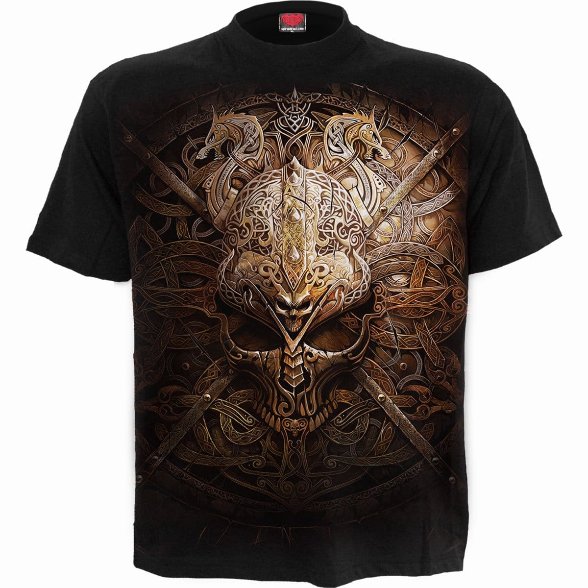 VIKING SHIELD - T-Shirt Black