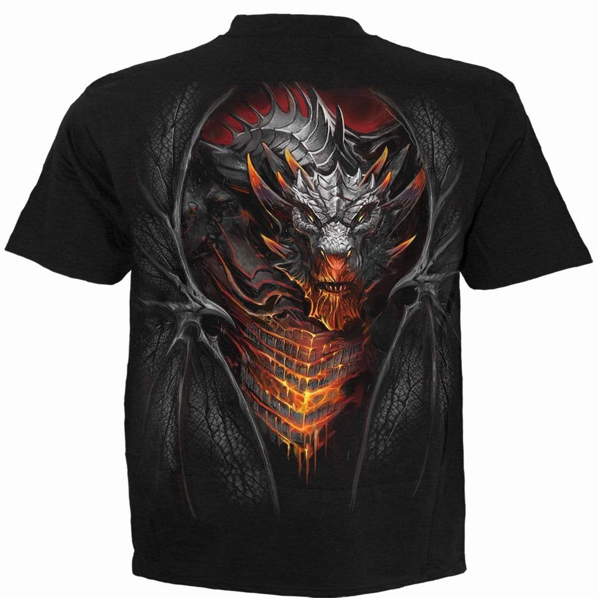 DRACONIS - Kids T-Shirt Black - Spiral USA