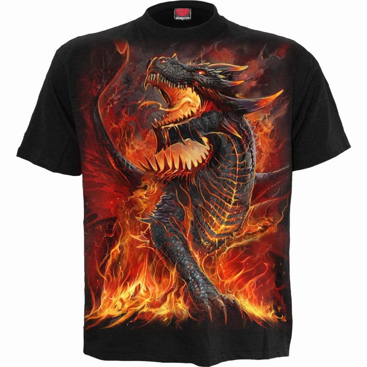DRACONIS - T-Shirt Black - Spiral USA