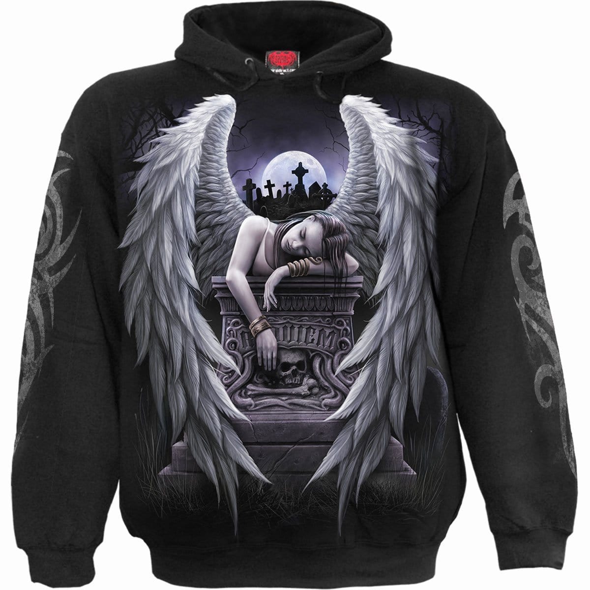 INNER SORROW - Hoody Black - Spiral USA