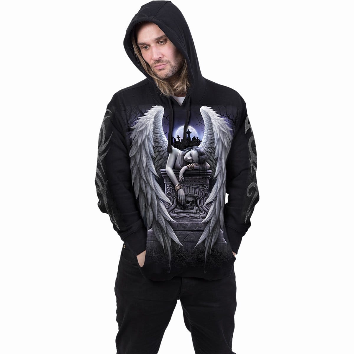INNER SORROW - Hoody Black - Spiral USA