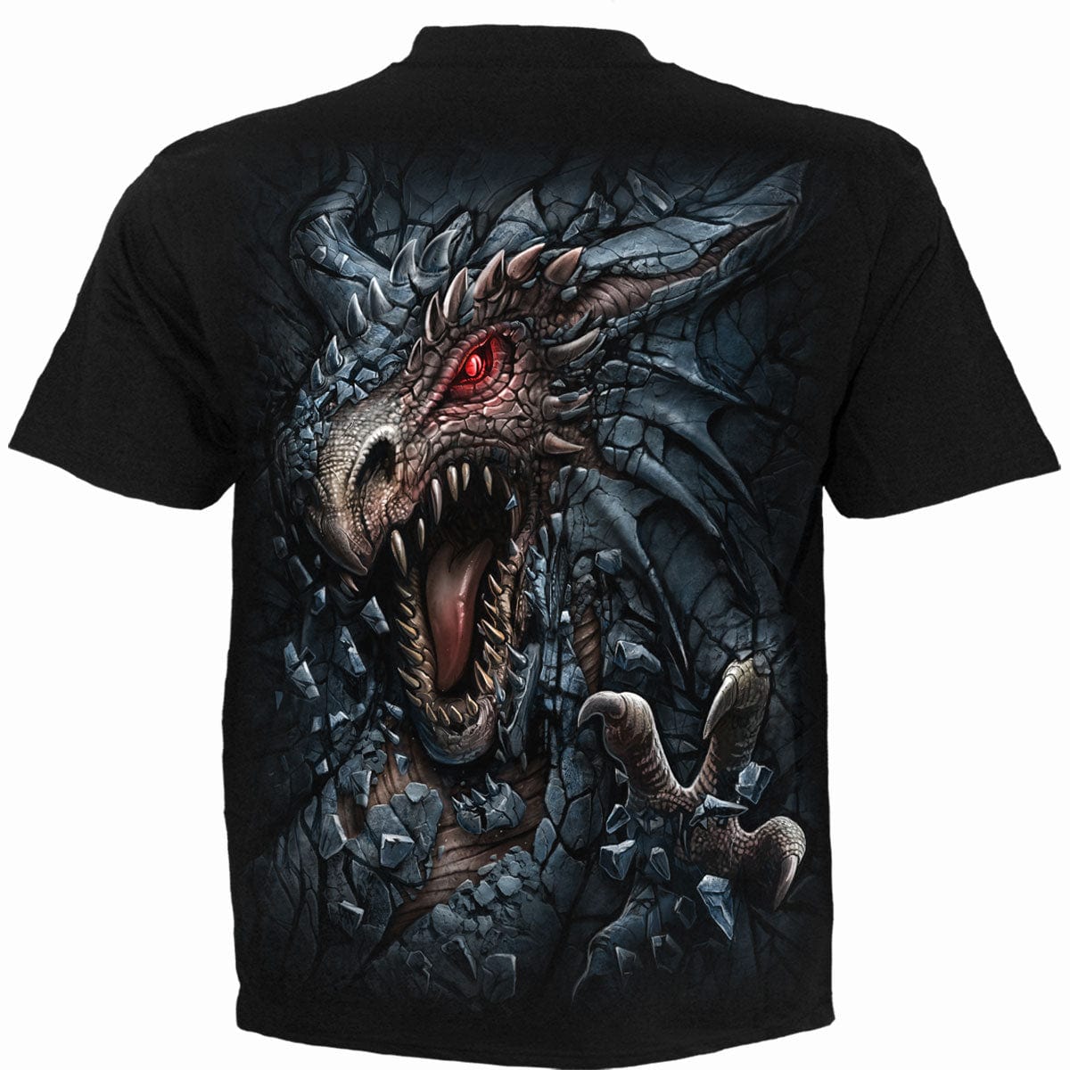 DRAGON'S LAIR - Kids T-Shirt Black - Spiral USA
