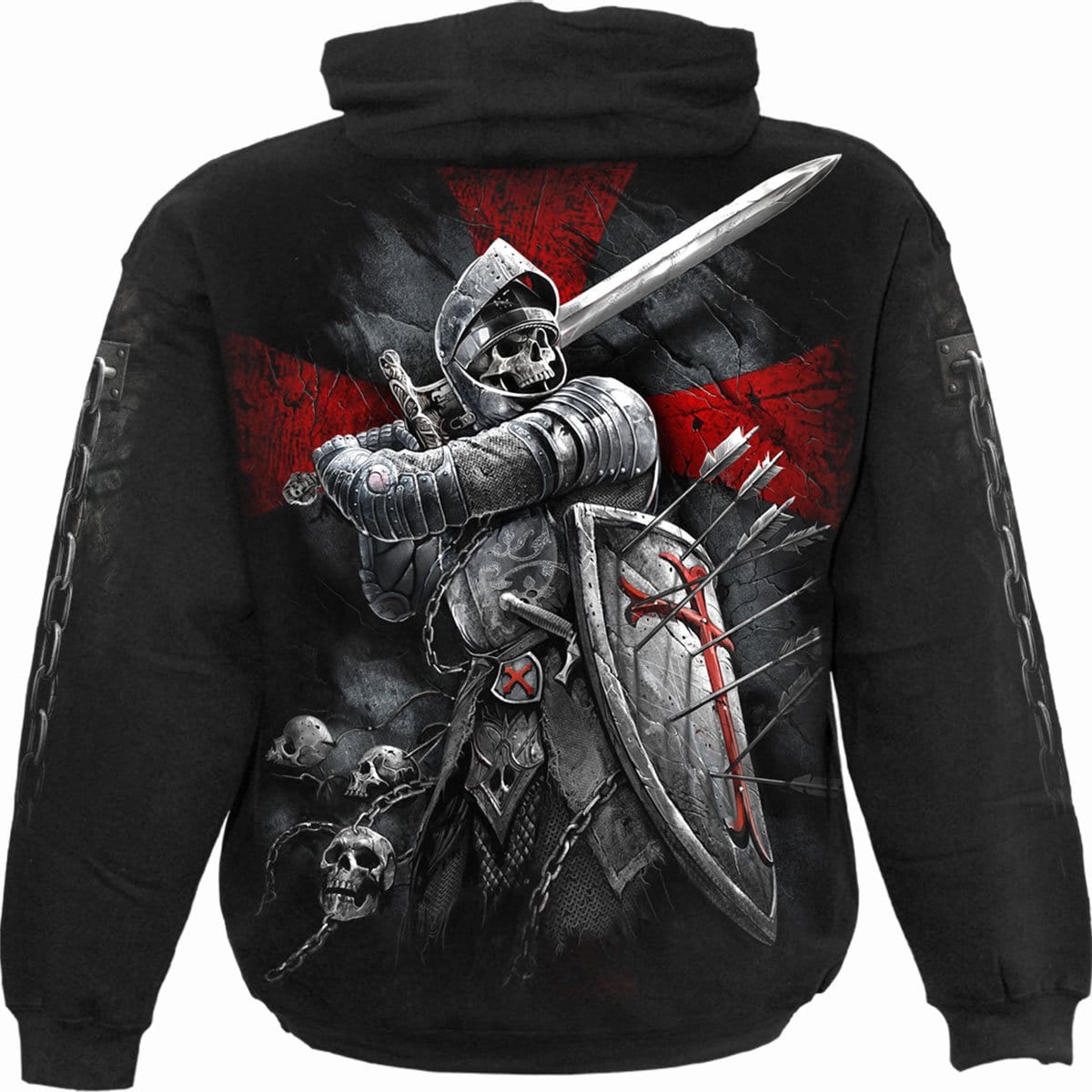 VALIANT - Hoody Black - Spiral USA