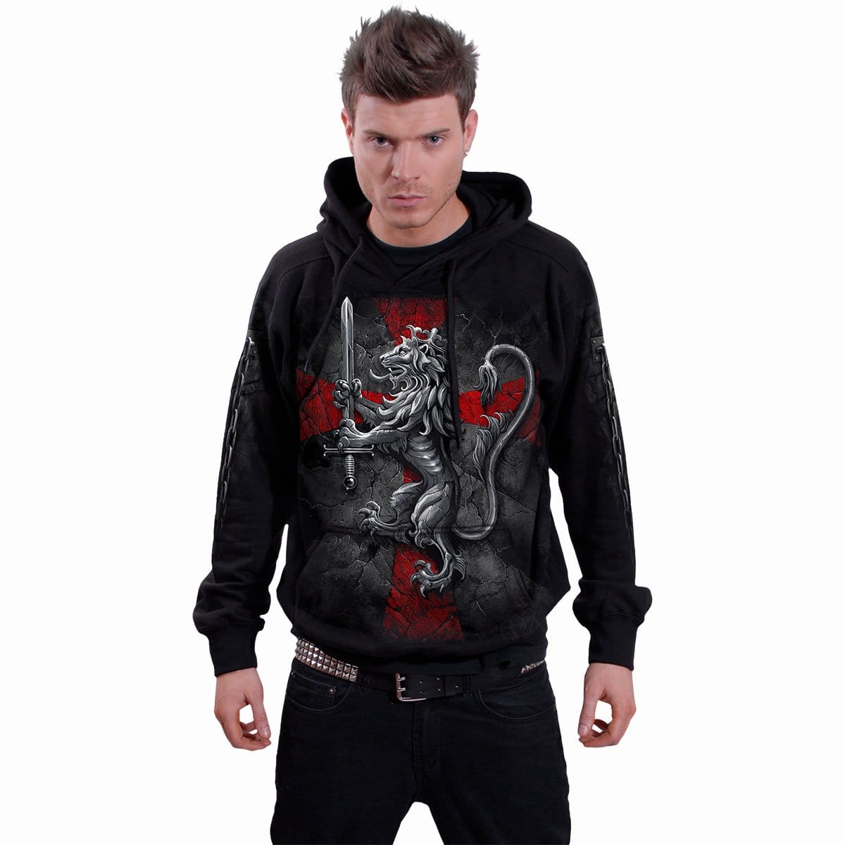 VALIANT - Hoody Black - Spiral USA