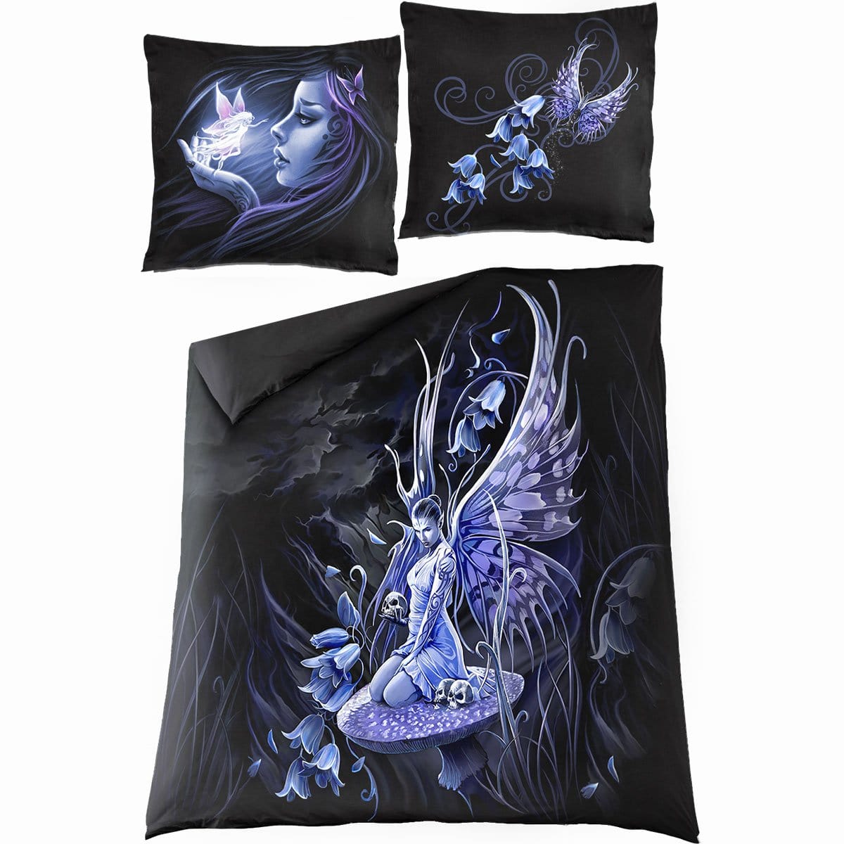 BLUEBELL FAIRY - Double Duvet Cover + UK And EU Pillow case - Spiral USA