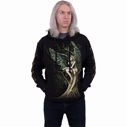 WOODLAND QUEEN - Hoody Black - Spiral USA