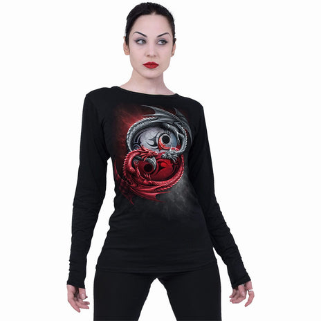 INFINITY DRAGONS - Baggy Top Black
