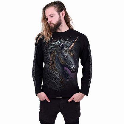 CELTIC UNICORN - Longsleeve T-Shirt Black