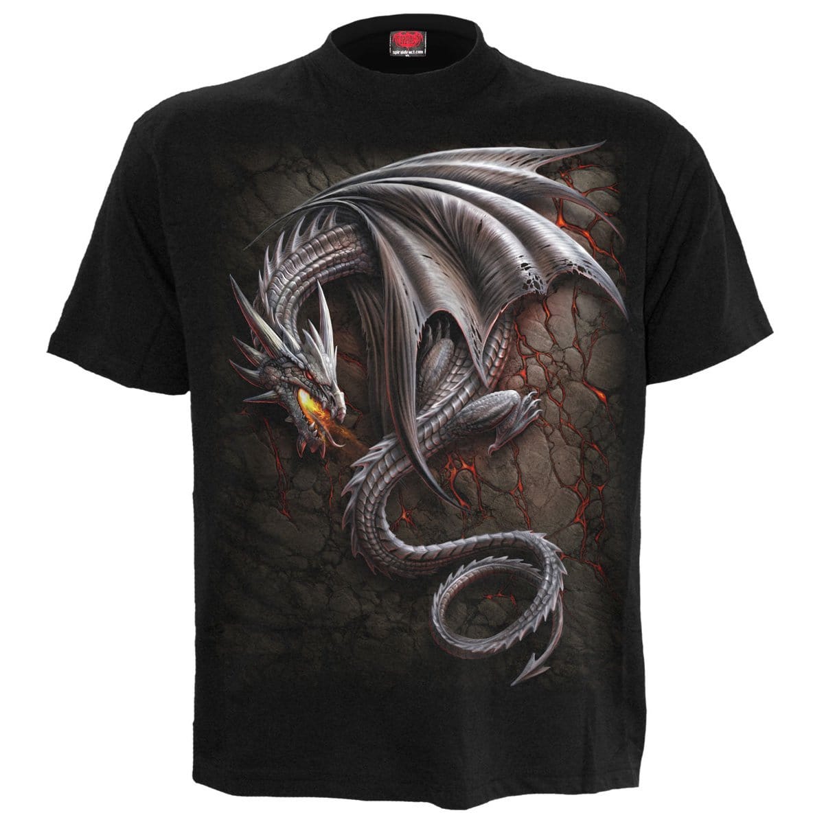 OBSIDIAN - T-Shirt Black - Spiral USA