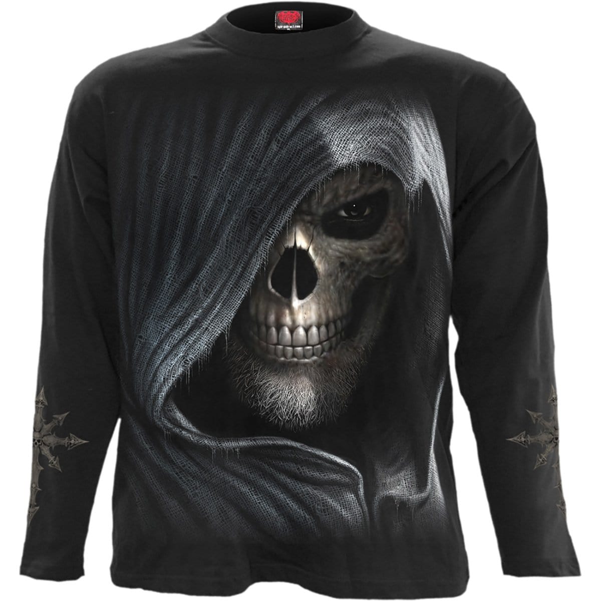 DARKNESS - Longsleeve T-Shirt Black - Spiral USA