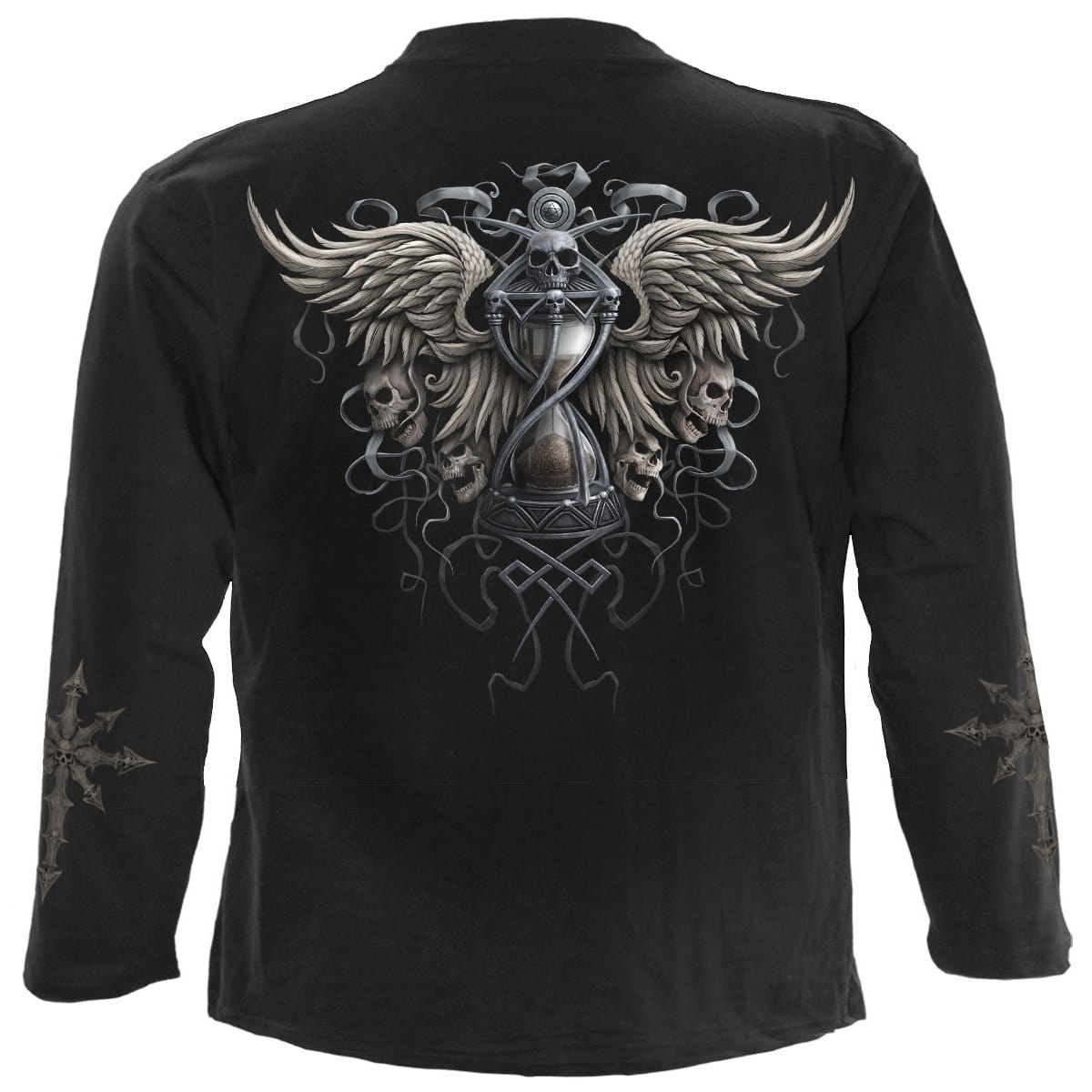 DARKNESS - Longsleeve T-Shirt Black - Spiral USA