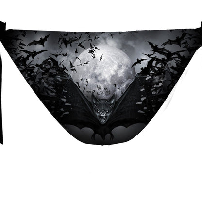 GOTH NIGHTS - Allover Flapover Bikini Swimsuit - Spiral USA