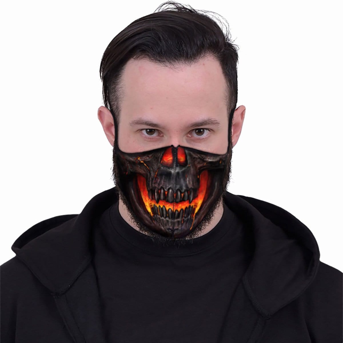 SKULL LAVA - Face Mask - Spiral USA