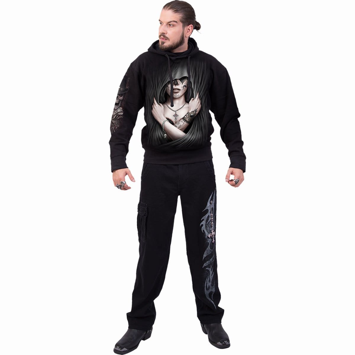 DEAD LOVE - Hoody Black - Spiral USA
