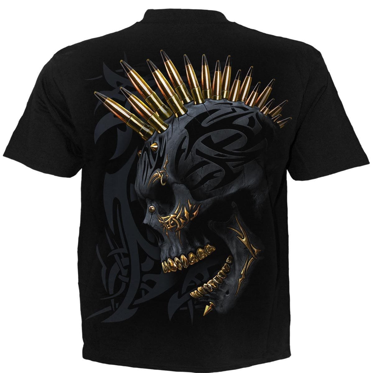 BLACK GOLD - T-Shirt Black - Spiral USA