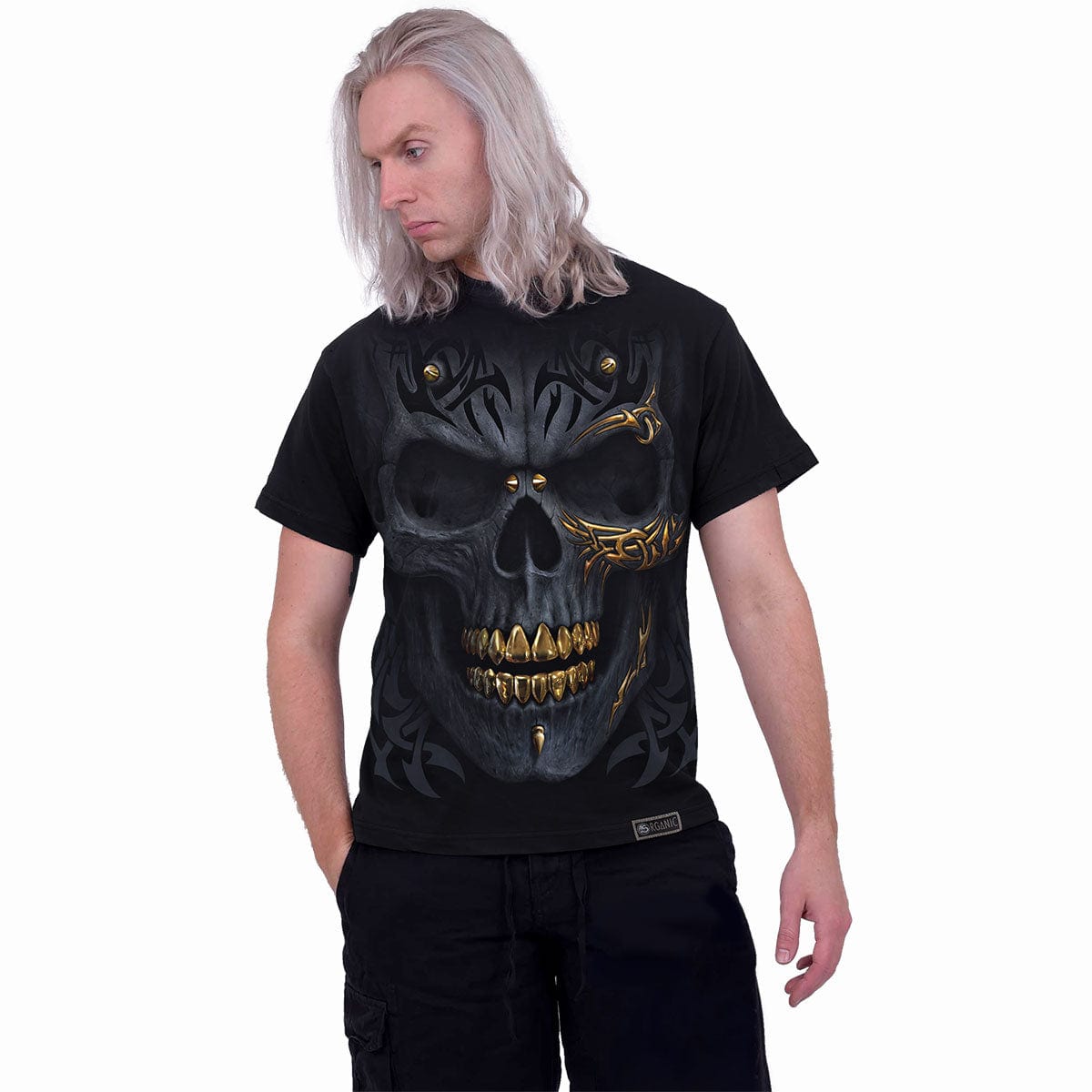 BLACK GOLD - Organic T-Shirt - Spiral USA