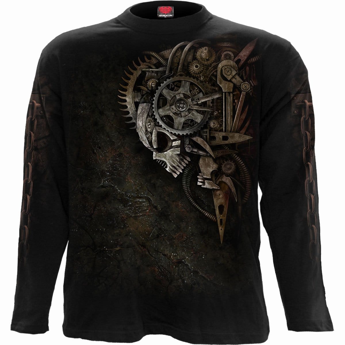 DIESEL PUNK - Longsleeve T-Shirt Black - Spiral USA