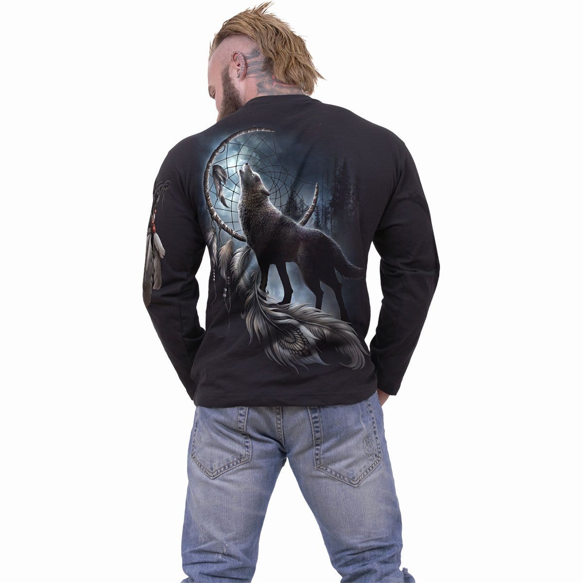 FROM DARKNESS - Longsleeve T-Shirt Black - Spiral USA