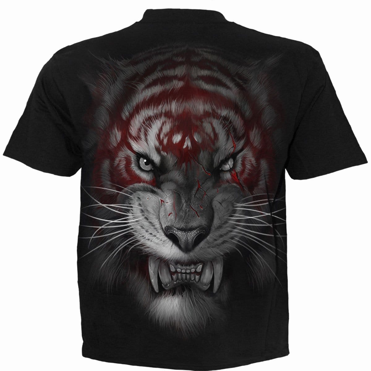 MARK OF THE TIGER - T-Shirt Black - Spiral USA