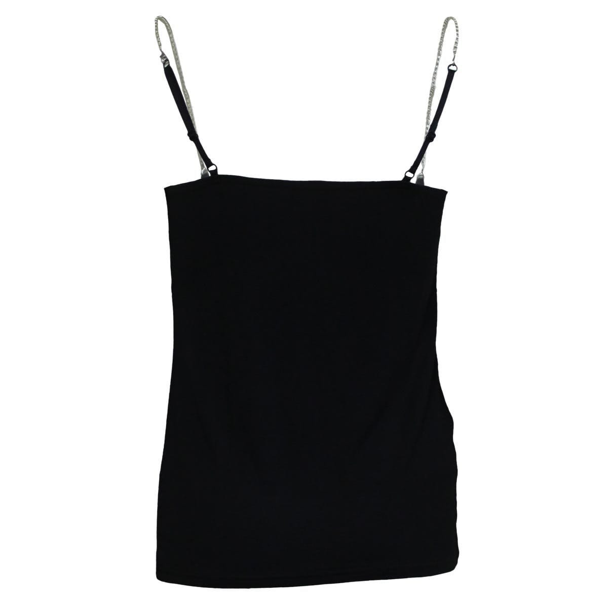 GOTHIC ROCK - Adjustable Chain Camisole Top Black - Spiral USA