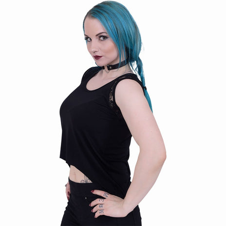 GOTHIC ROCK - Under-laced Skater Vest