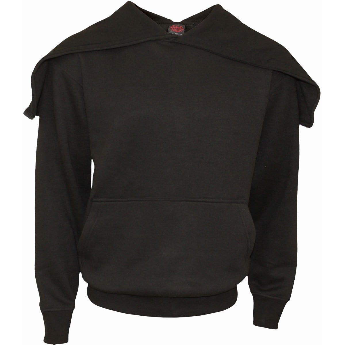 METAL STREETWEAR - Split Zip Hoody Black - Spiral USA