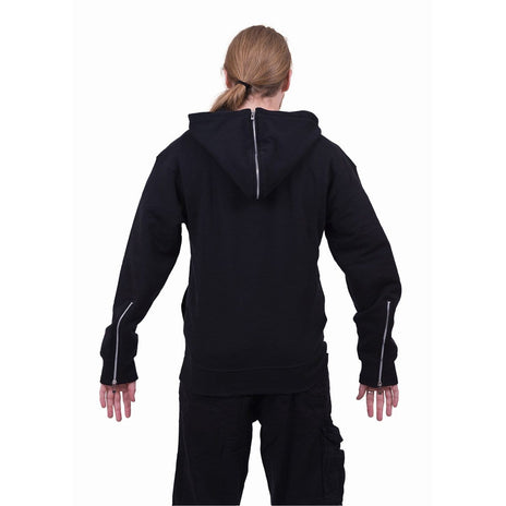 METAL STREETWEAR - Split Zip Hoody Black