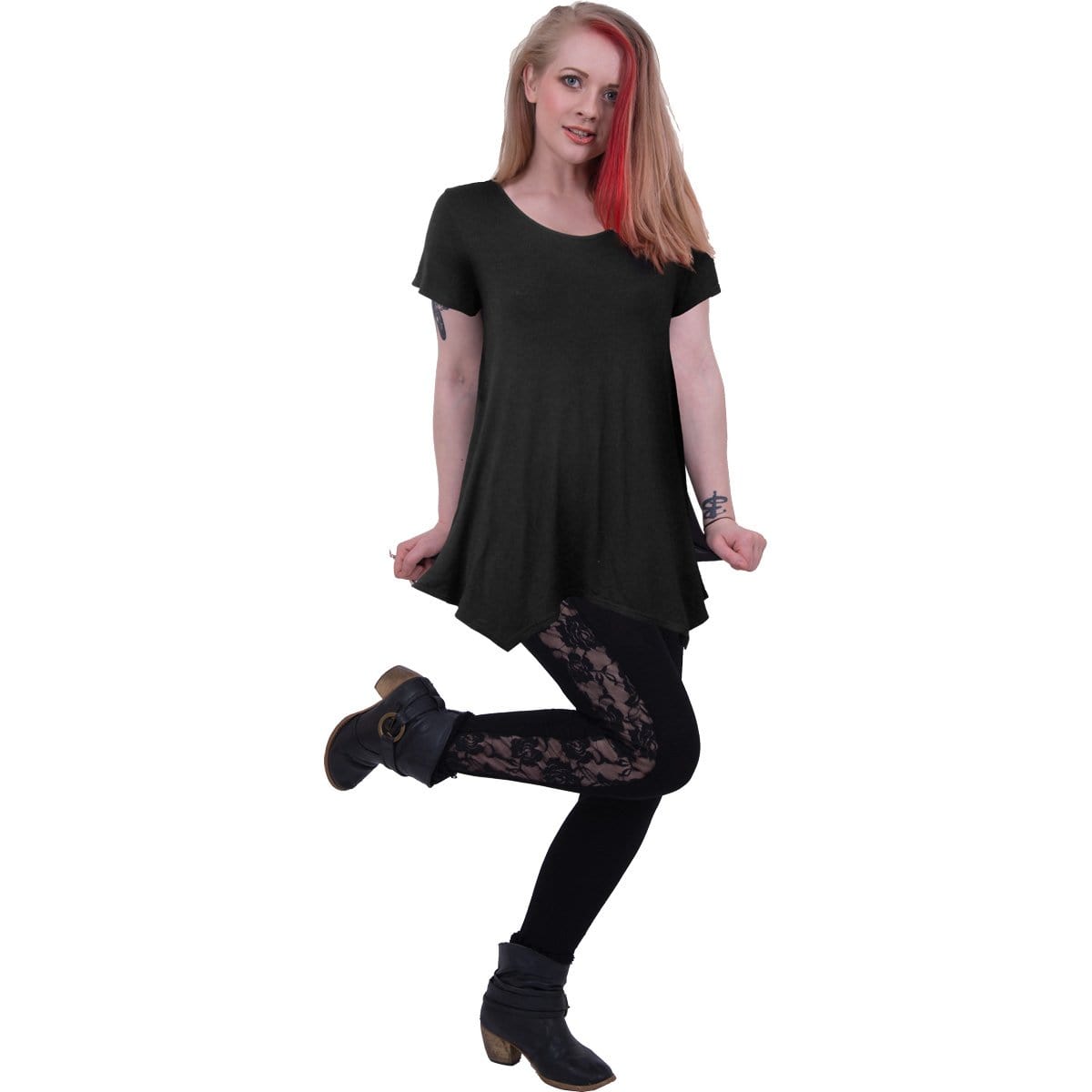 URBAN FASHION - Smock - Tunic Casual Top - Spiral USA