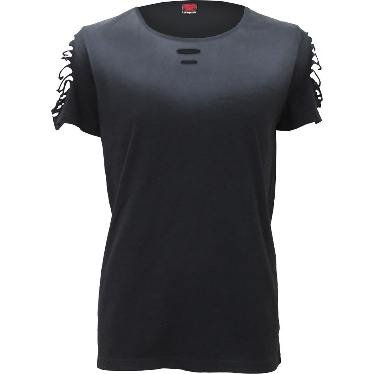 URBAN FASHION - Distressed Spray On Baggy Top - Spiral USA
