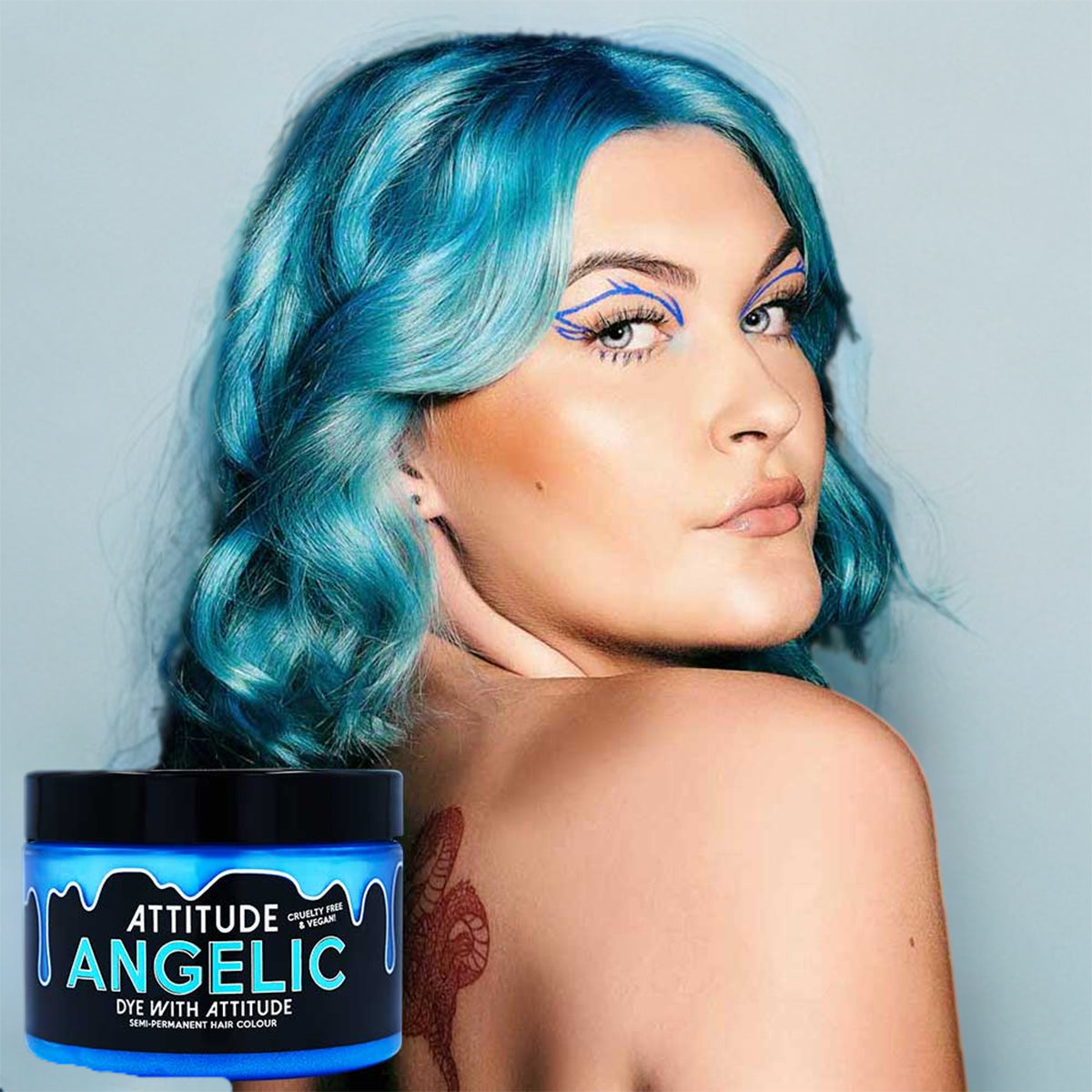 ANGELIC PASTEL BLUE - Attitude Hair Dye - 135ml
