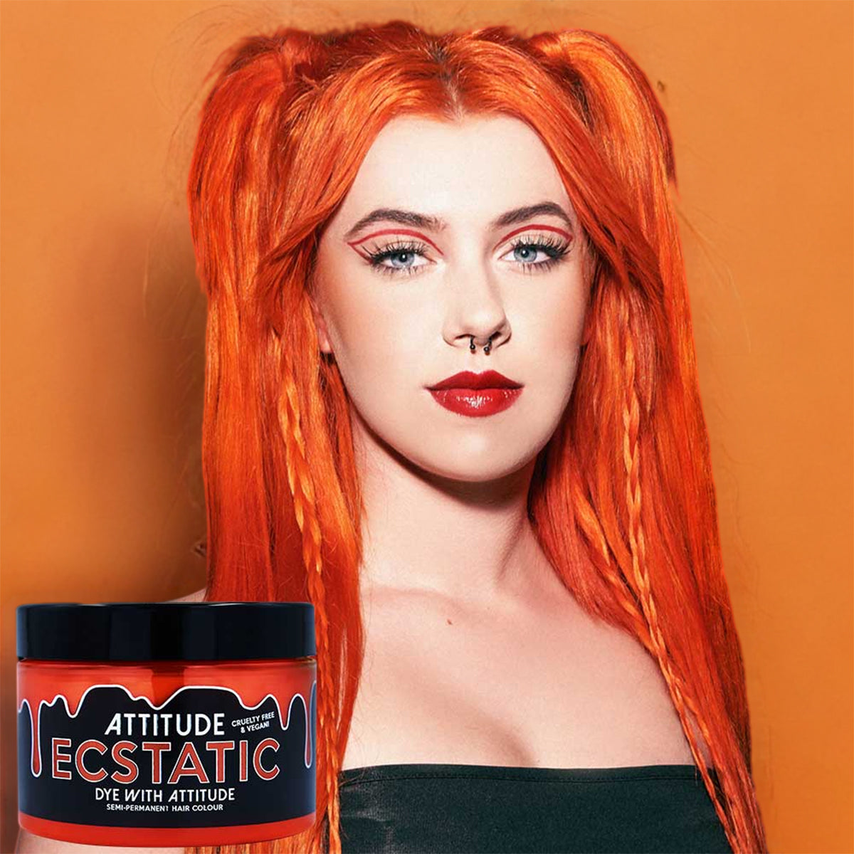 ECSTATIC ORANGE - Attitude Hair Dye - 135ml