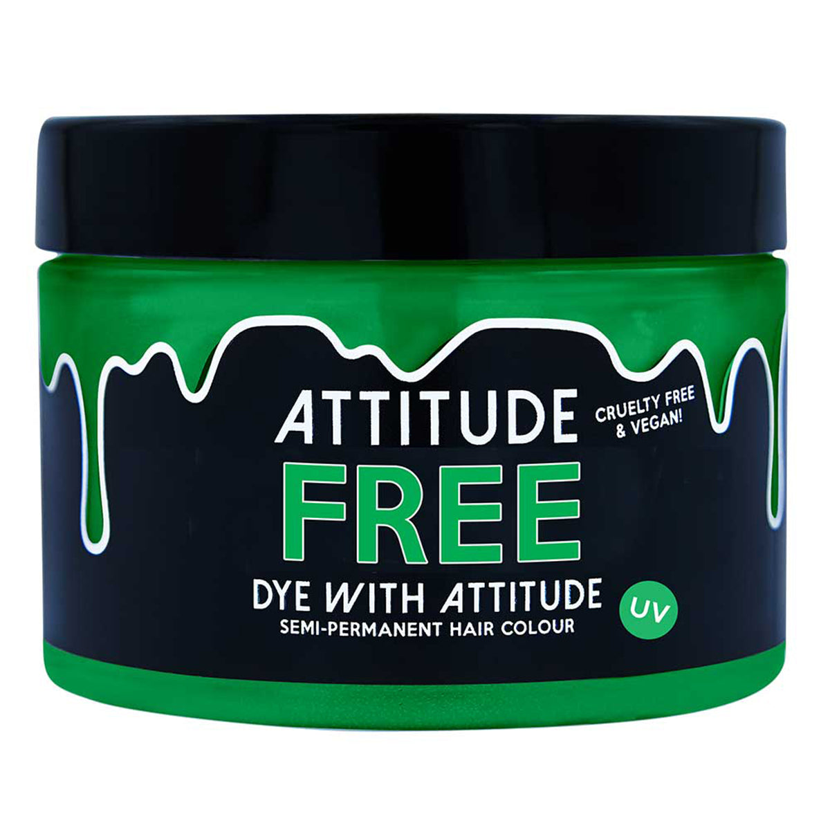 FREE UV GREEN - Attitude Hair Dye - 135ml