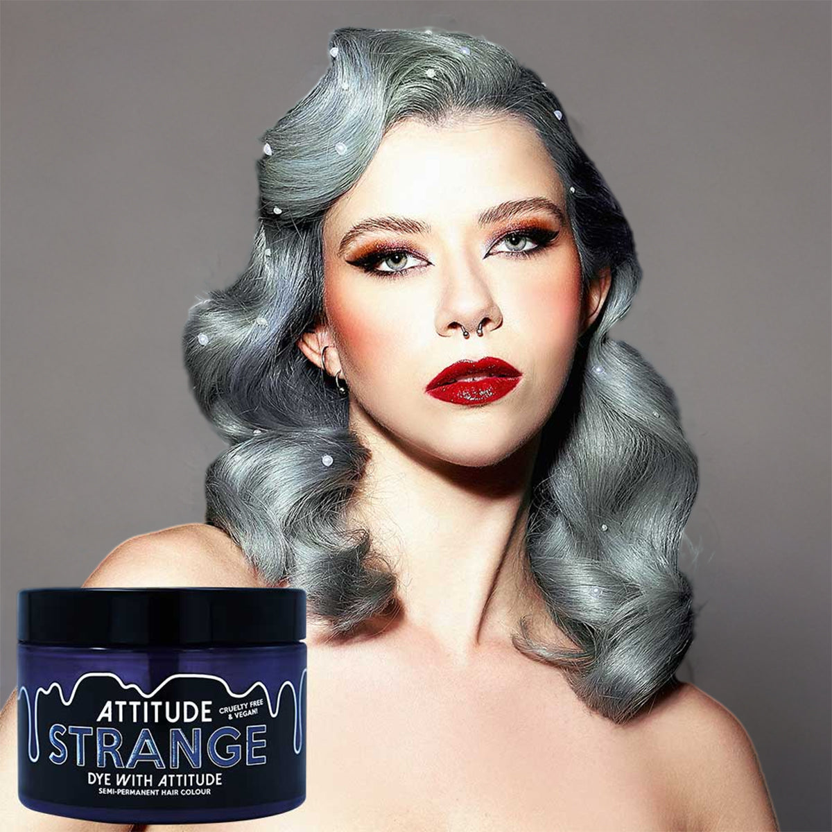 STRANGE GREY - Attitude Hair Dye - 135ml