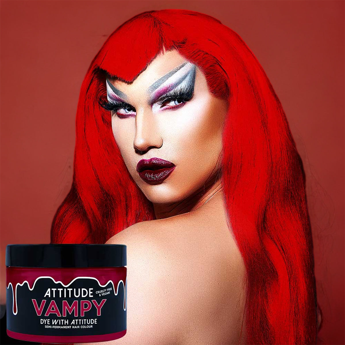 VAMPY RED - Attitude Hair Dye - 135ml
