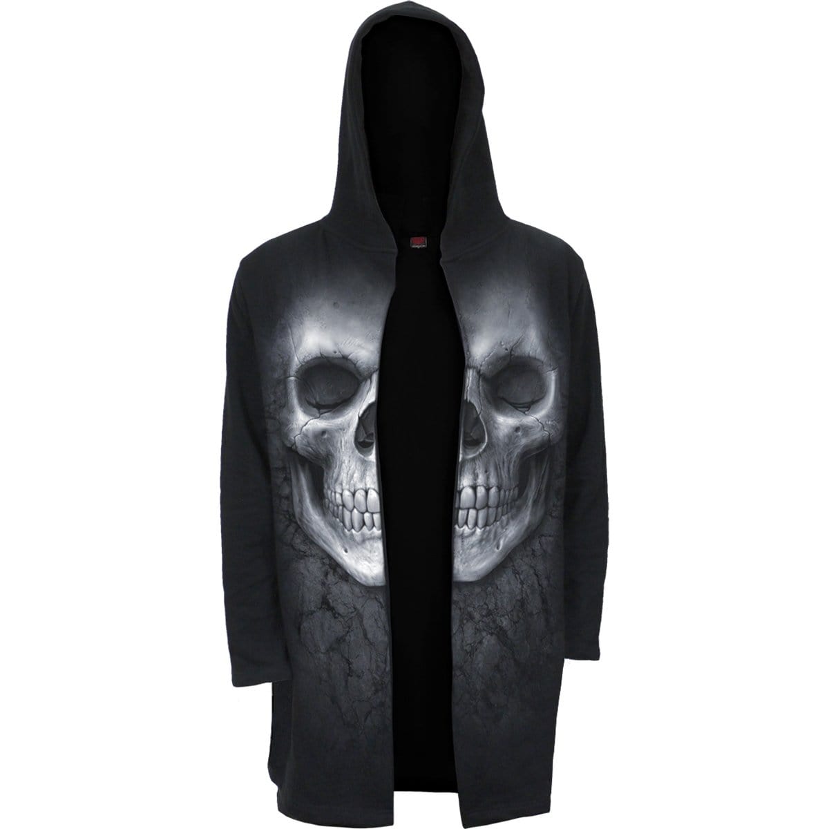SOLEMN SKULL - Occult Hooded Cardigan - Spiral USA