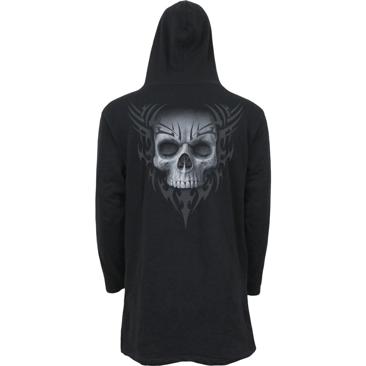 SOLEMN SKULL - Occult Hooded Cardigan - Spiral USA