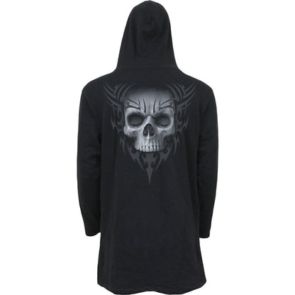SOLEMN SKULL - Occult Hooded Cardigan - Spiral USA