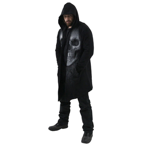 SOLEMN SKULL - Occult Hooded Cardigan