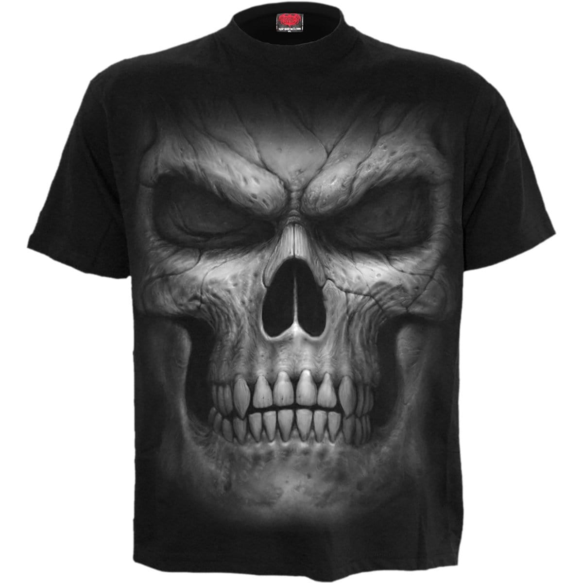 SHADOW MASTER - Front Print T-Shirt Black - Spiral USA