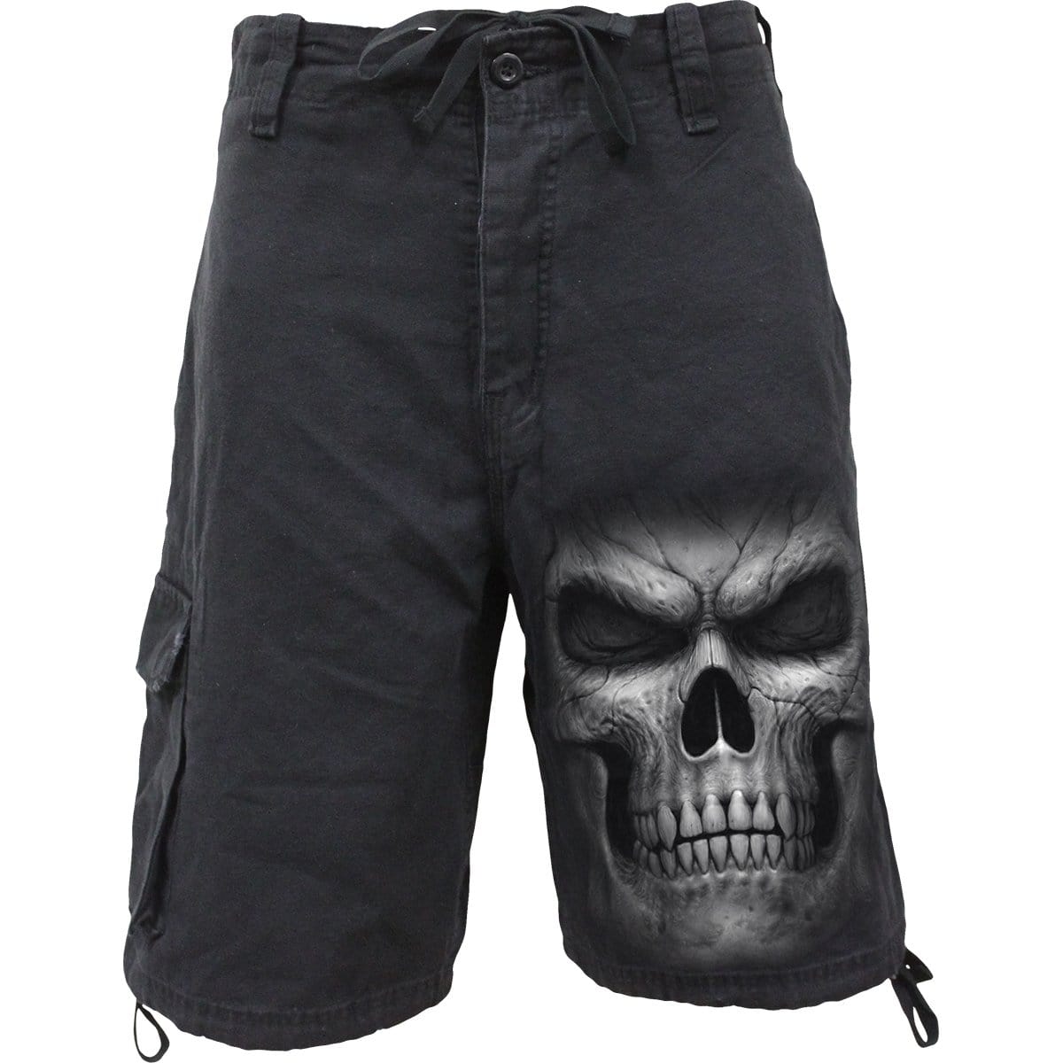 SHADOW MASTER - Vintage Cargo Shorts Black - Spiral USA