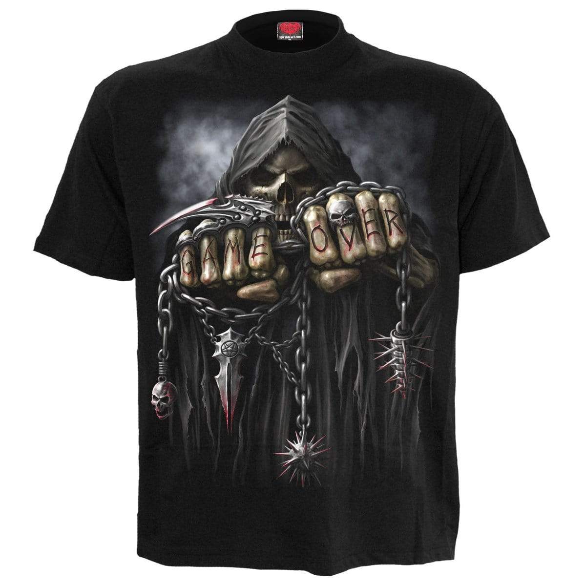 GAME OVER - T-Shirt Black - Spiral USA