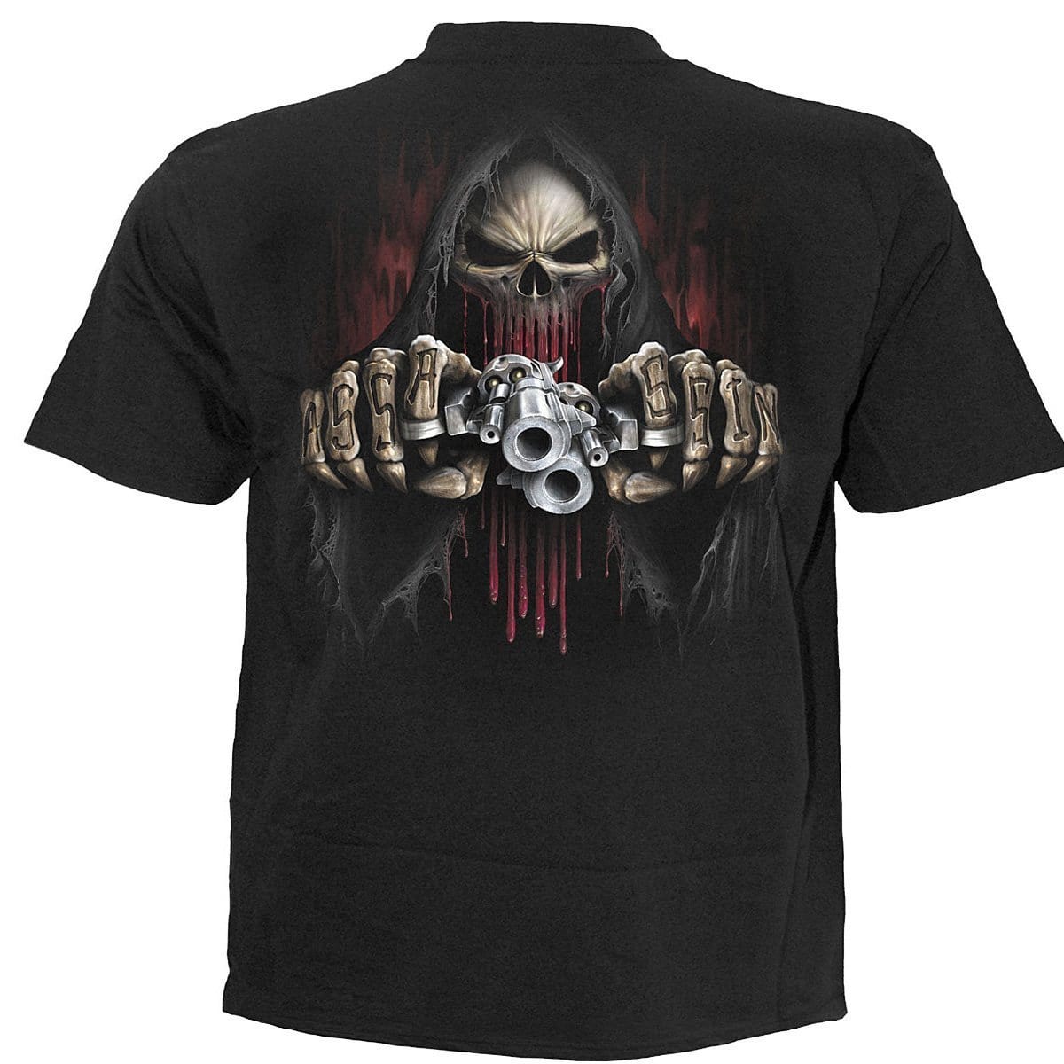 ASSASSIN - T-Shirt Black - Spiral USA
