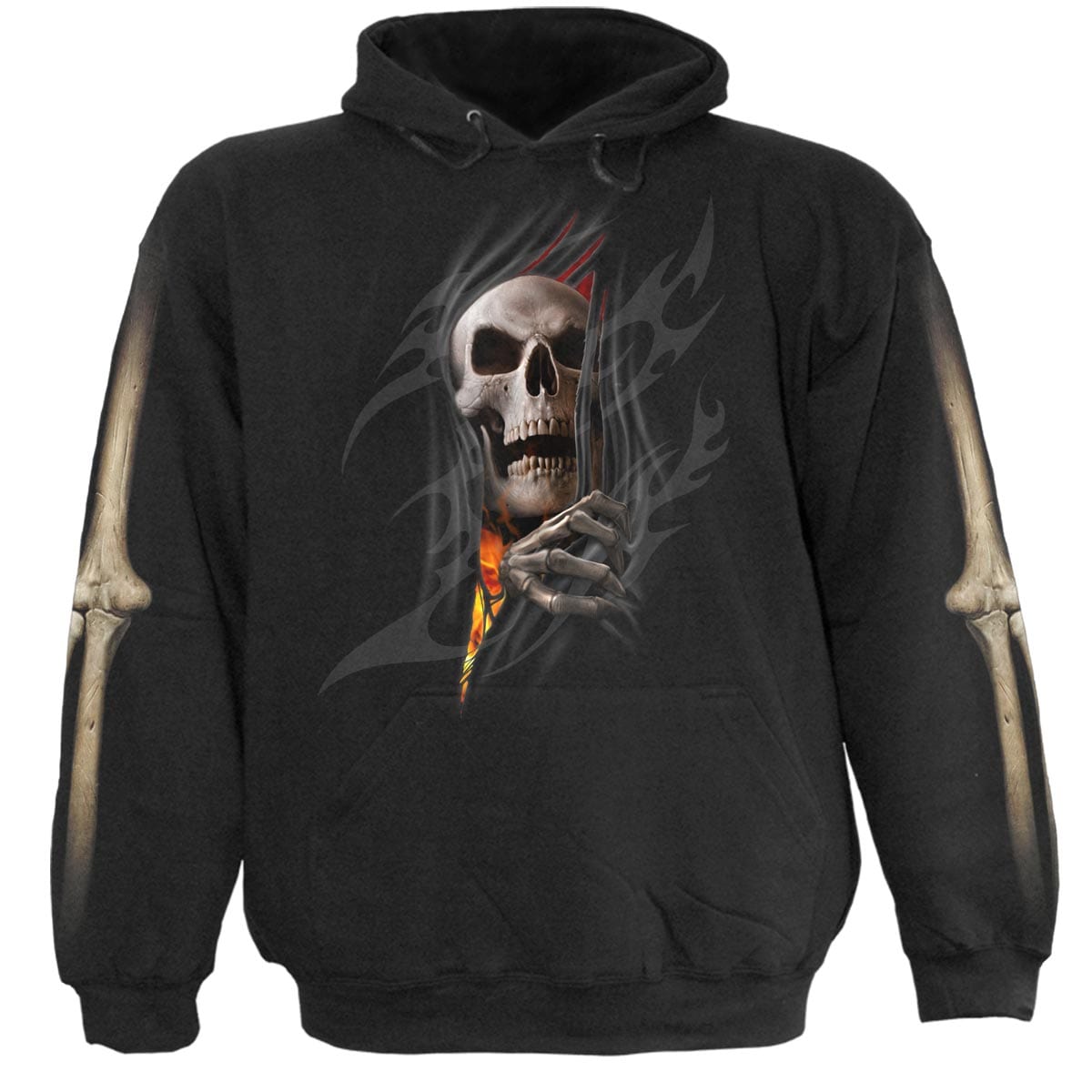 DEATH RE-RIPPED - Kids Hoody Black - Spiral USA