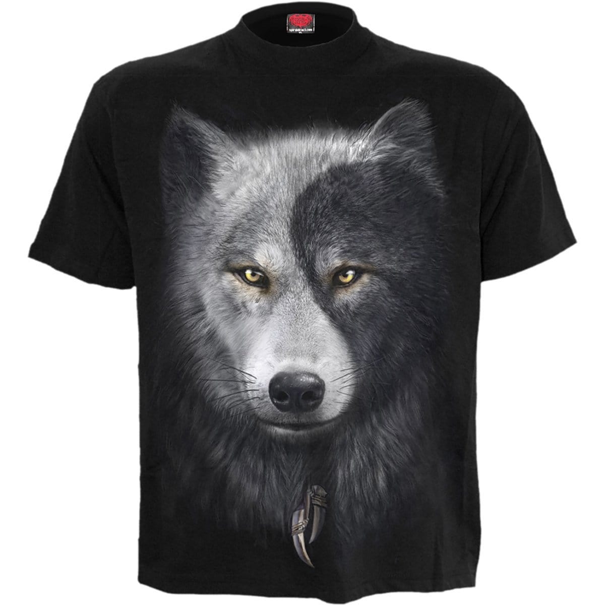 WOLF CHI - T-Shirt Black - Spiral USA