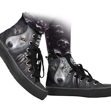 WOLF CHI - Sneakers - Ladies High Top Laceup