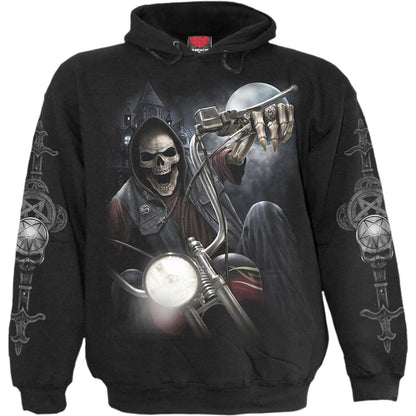 NIGHT CHURCH - Hoody Black - Spiral USA