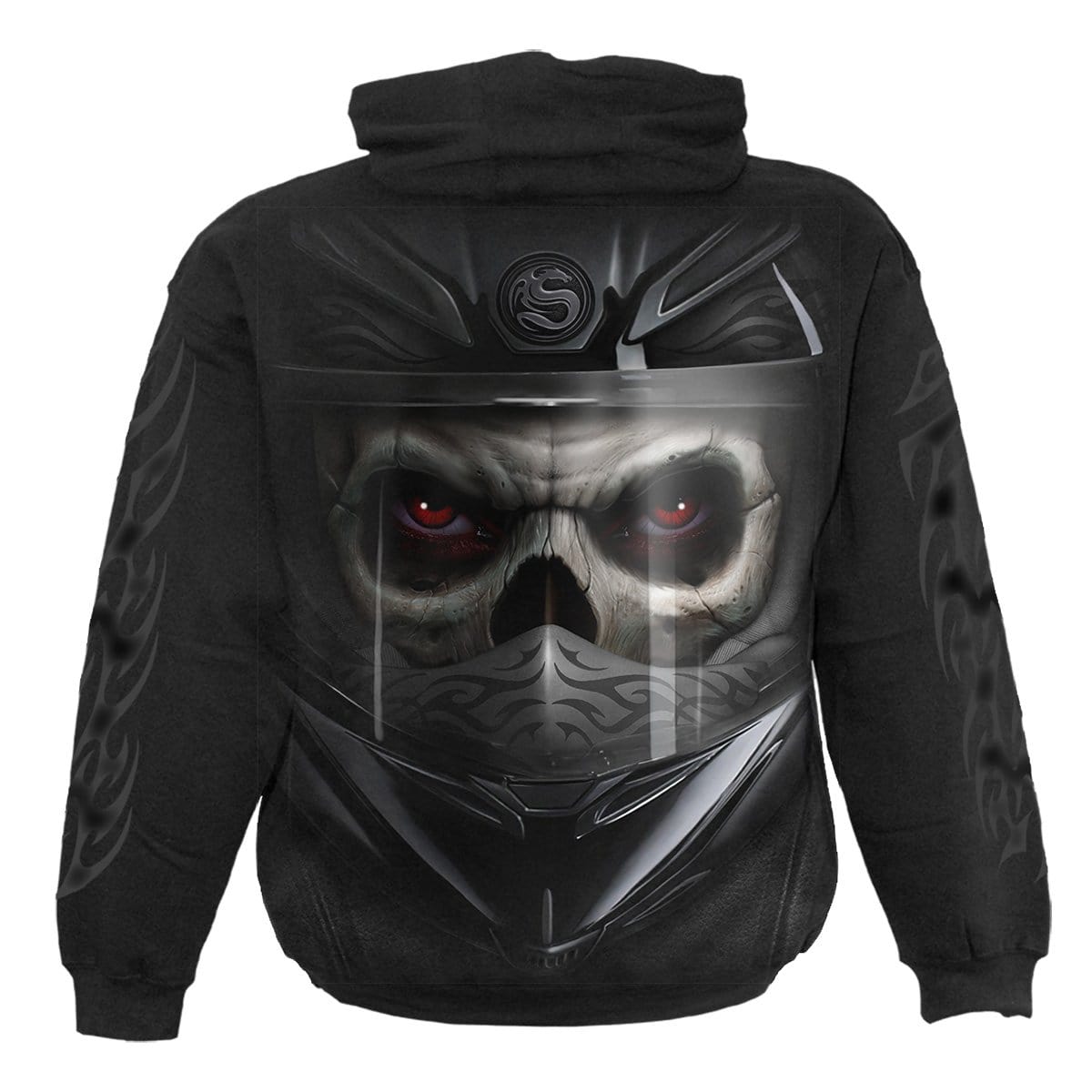DEMON BIKER - Hoody Black - Spiral USA