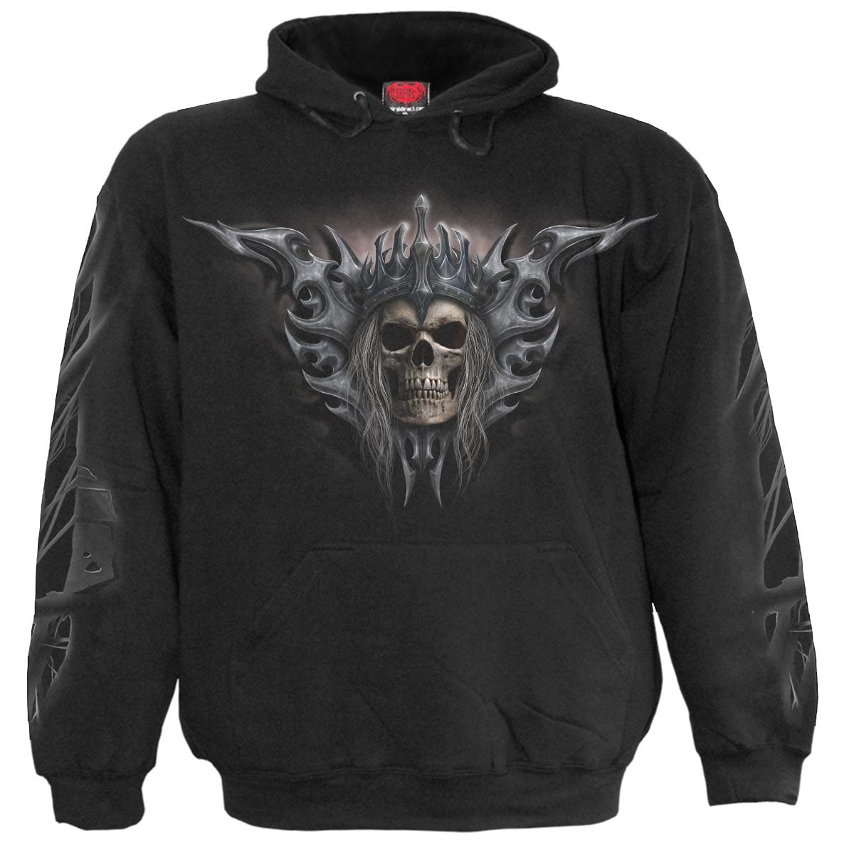 DEATH'S ARMY - Hoody Black - Spiral USA